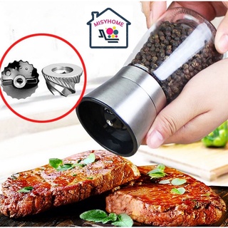 Lọ xay hạt tiêu cầm tay bằng thủy tinh tự động Misyhome