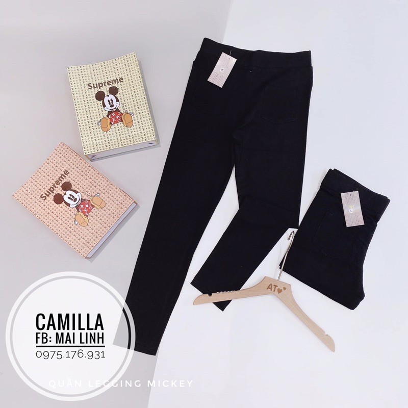 ✨BÁN SỈ✨Quần legging túi sau chất co dãn