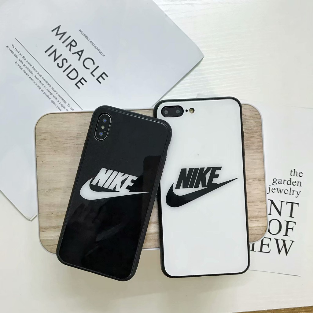 [ IPHONE ] Ốp Lưng Kính Cường Lực NIK - A102 | BigBuy360 - bigbuy360.vn