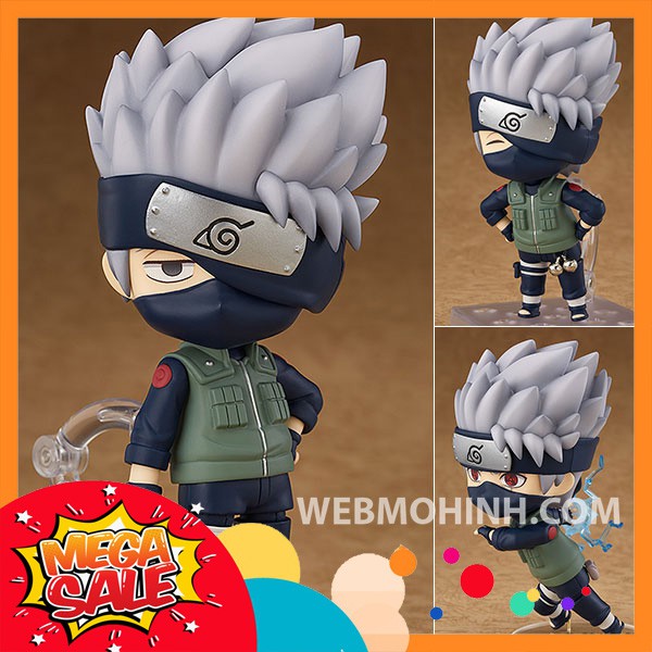 GIÁ HỦY DIỆT Mô Hình Kakashi Hatake - Naruto Có Khớp Cử Động Nendoroid 724