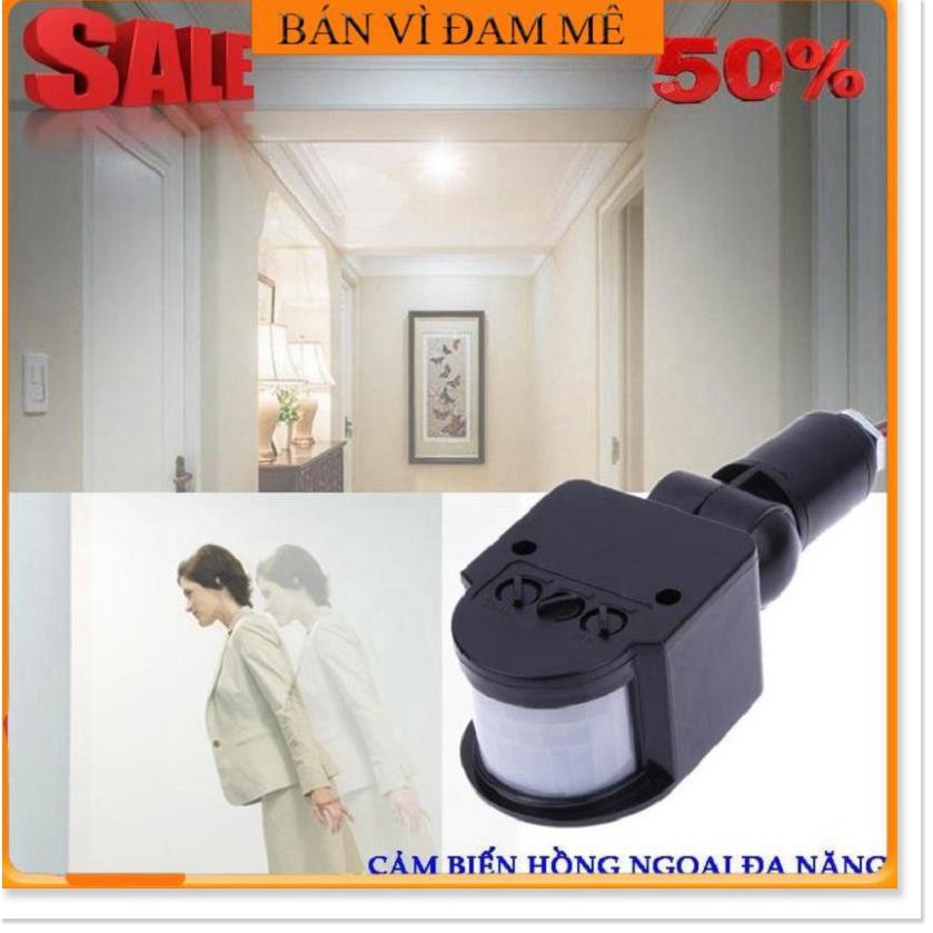 Siêu sale - Hàng Chính hãng Cảm biến hồng ngoại ngoài trời chống trộm đa năng