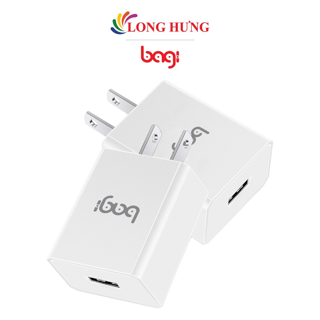 Cốc sạc Bagi 2A 1USB CE-M52n - Hàng chính hãng