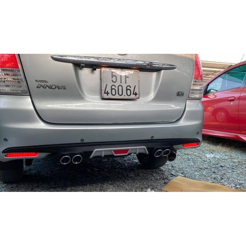 Lippo, Lip Chia Pô,Ốp Cản Sau Cho xe Innova  Hàng Cao Cấp Loại 1