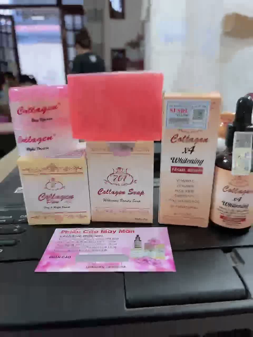 Combo kem ngày, đêm và serum Collagen plus vit E tặng kèm soad rửa mặt | BigBuy360 - bigbuy360.vn