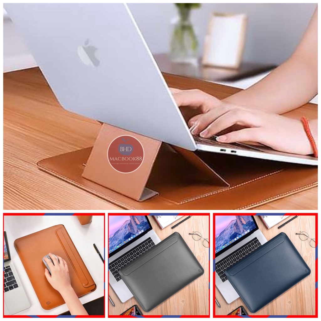 Bao da Wiwu chống sốc Skin Pro III cho Macbook, Surface Pro kết hợp đế kê máy tiện lợi | BigBuy360 - bigbuy360.vn