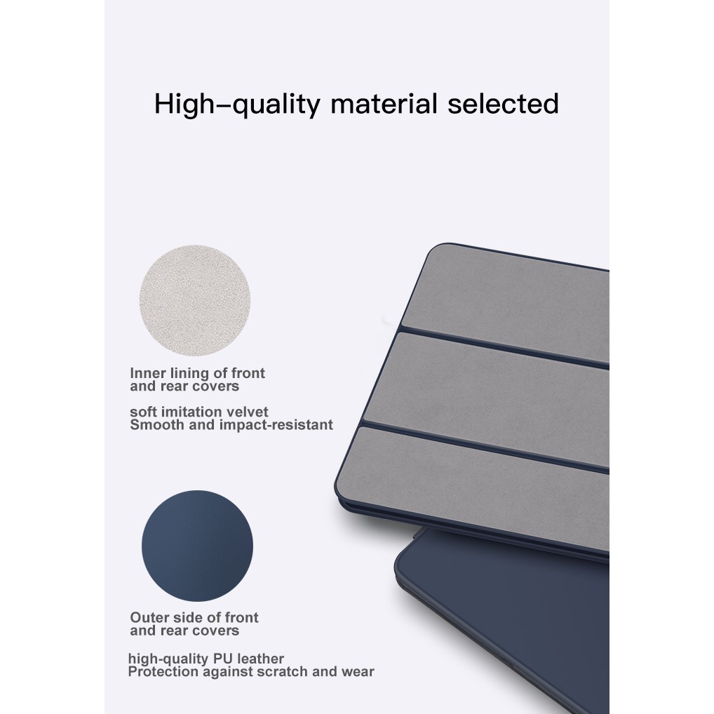 Bao da Baseus Simplism Y-Type Leather cho iPad Pro 11/12.9 inch(2018) | BigBuy360 - bigbuy360.vn