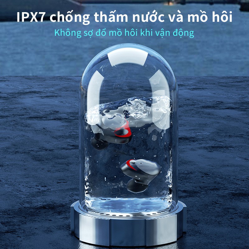 Tai nghe TWS Bluetooth A17 5.1 màn hình LED dung lượng lớn hoạt động cảm ứng