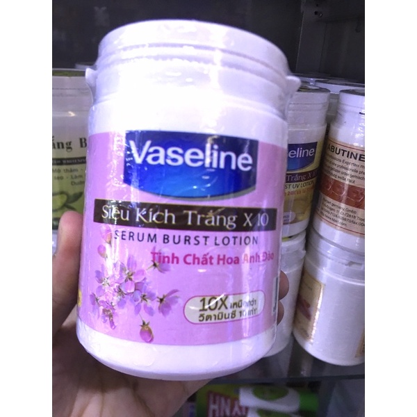 KEM TẮM TRẮNG DA VASELINE THÁI LAN CHÍNH HÃNG
