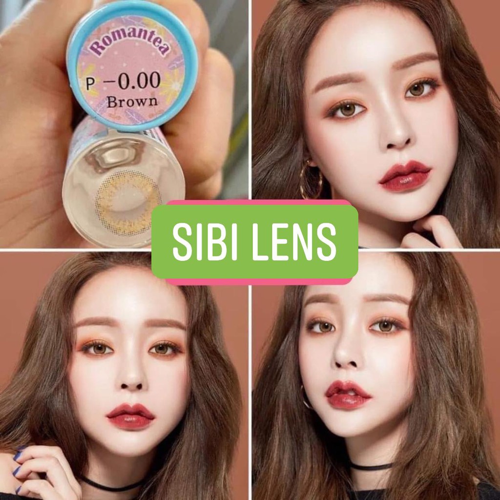 Lens ROMANTEA BROWN - Lens Chuẩn Thái  - Cam Kết Chính Hãng