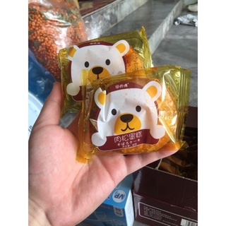 Bánh bông Lan ruốc Gấu hàng nội địa