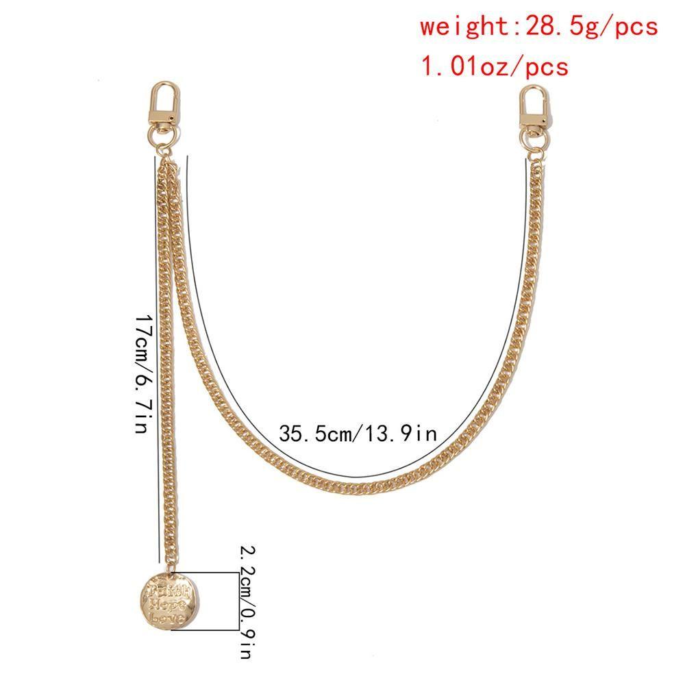 Luol Dây Xích Kim Loại Đơn Gắn Ví / Móc Chìa Khóa Đeo Thắt Lưng Phong Cách Hip Hop Punk