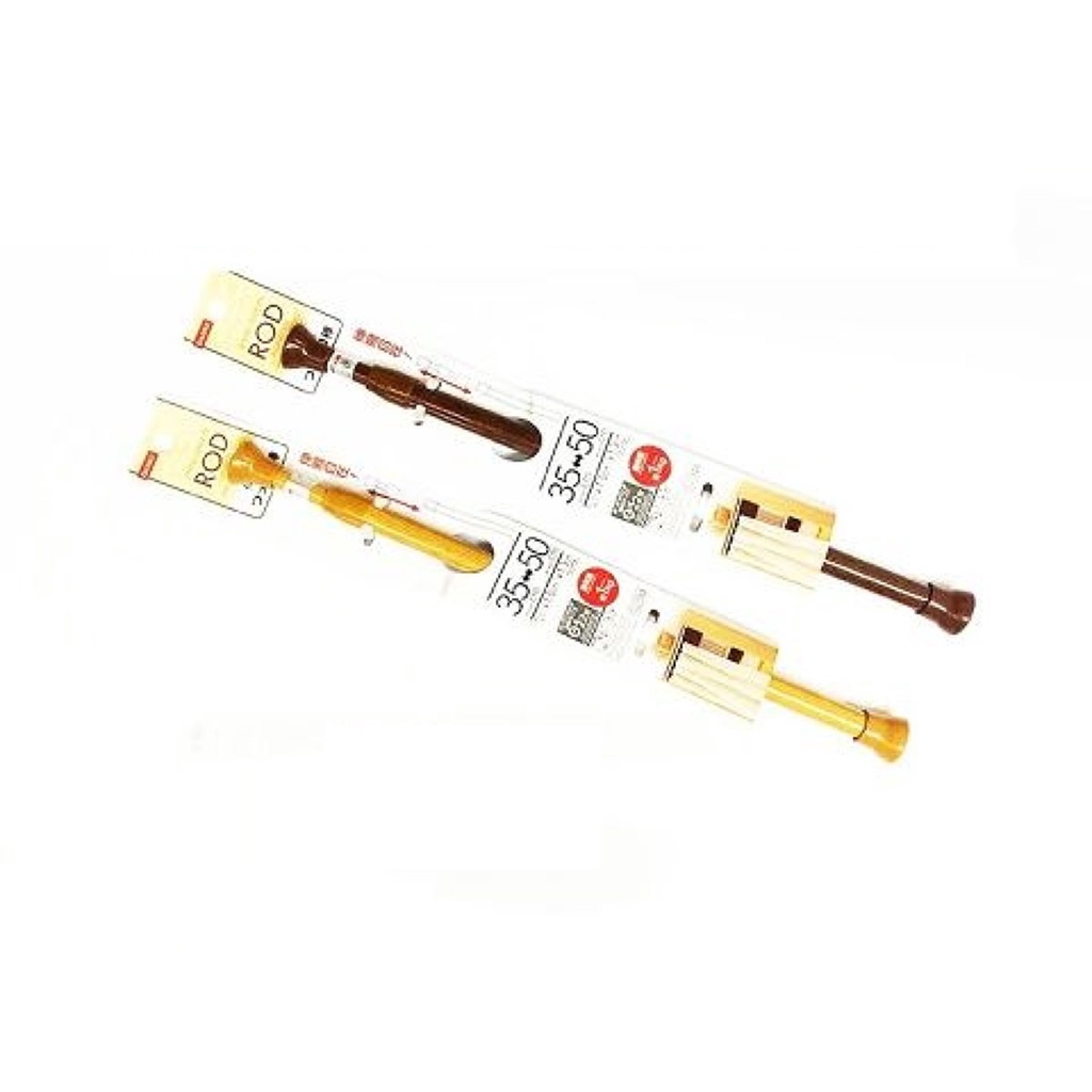 Daiso Cây Treo Màn bằng thép giả gỗ 35-50cm (Φ10mm/13mm)