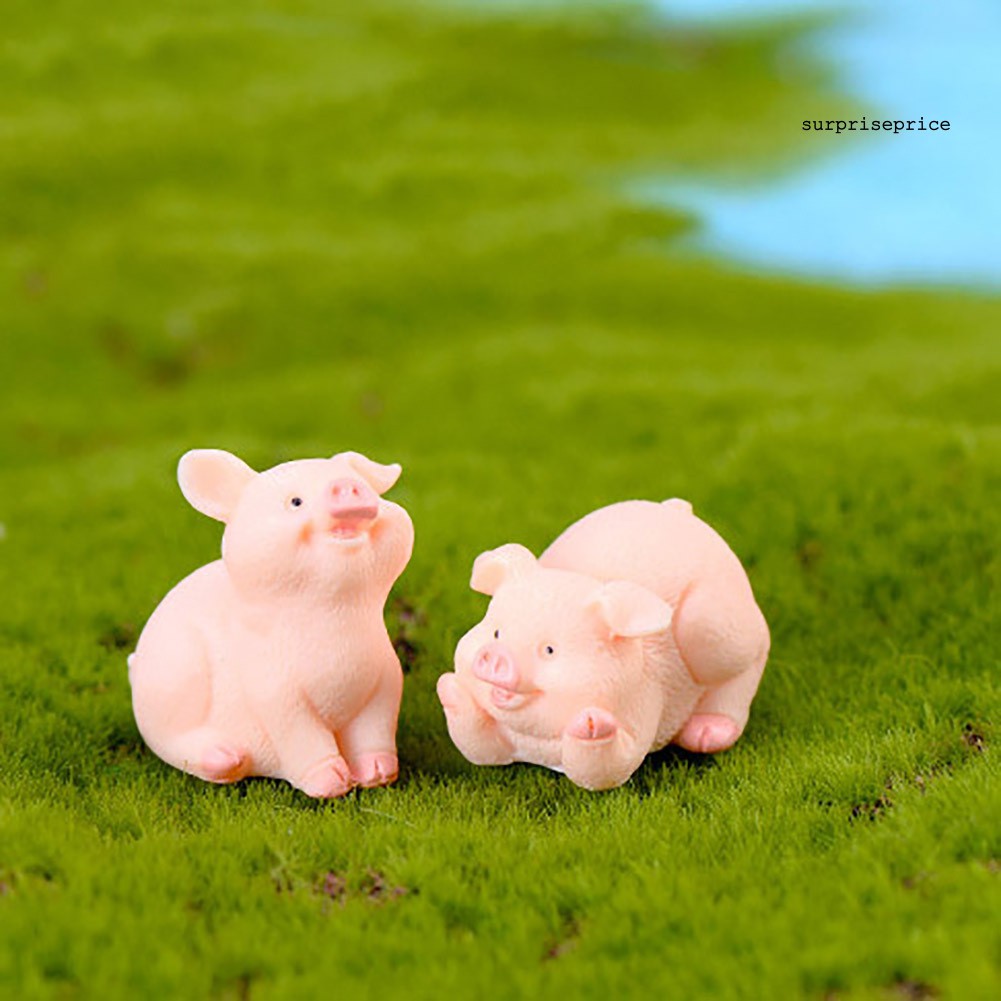 Mô hình chú lợn dùng cho trang trí sân vườn dễ thương chất lượng cao