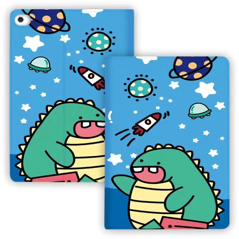 Bao Da Máy Tính Bảng Họa Tiết Cá Sấu Dễ Thương Dành Cho apple ipad mini ipad air Ốp