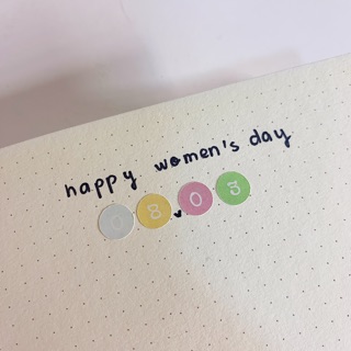 S052 - STICKER SỐ NHIỀU MÀU - PLANNER - BULLET JOURNAL