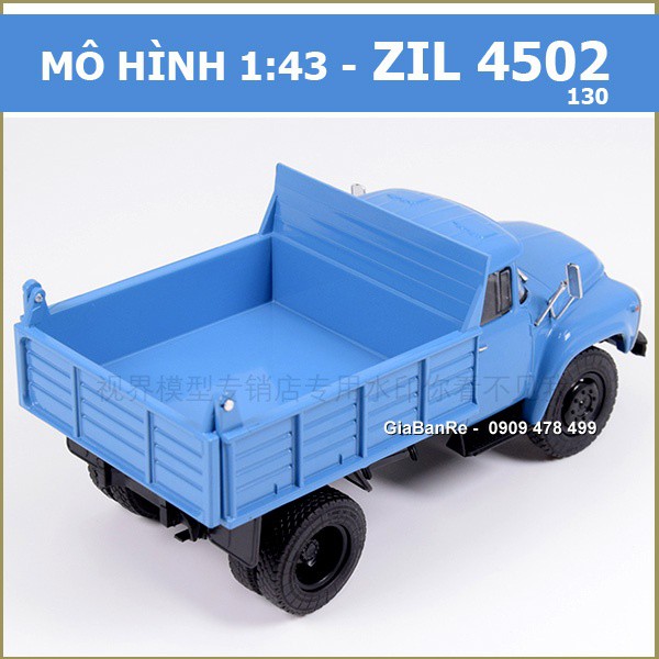 Mô Hình Hoàn Thiện Xe Vận Tải ZIL 130 4502 Ben - Tỉ Lệ 1:43 - Liên Xô - 4307.6