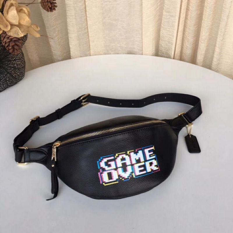 Túi Coach bao tử đeo chéo dư chuẩn Authentic