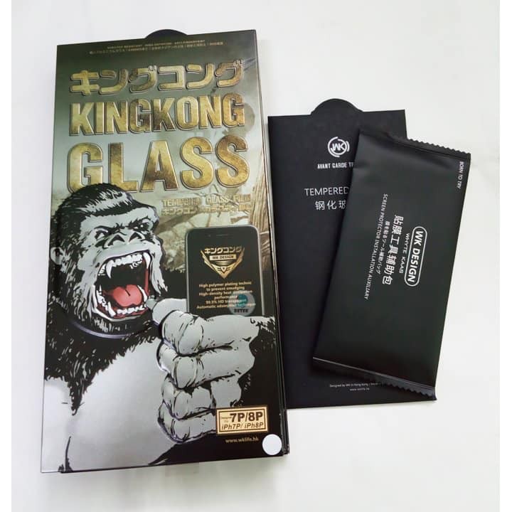 Kính cường lực iphone King Kong cao cấp full dòng Ip 6s /6s.plus/7,8.plus/XS,X/Xsmax/11/12/13/14/promax S22