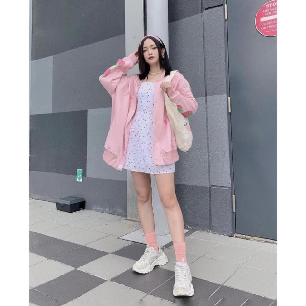 Áo Cardigan TRÁI DÂU CUTE Unisex | BigBuy360 - bigbuy360.vn