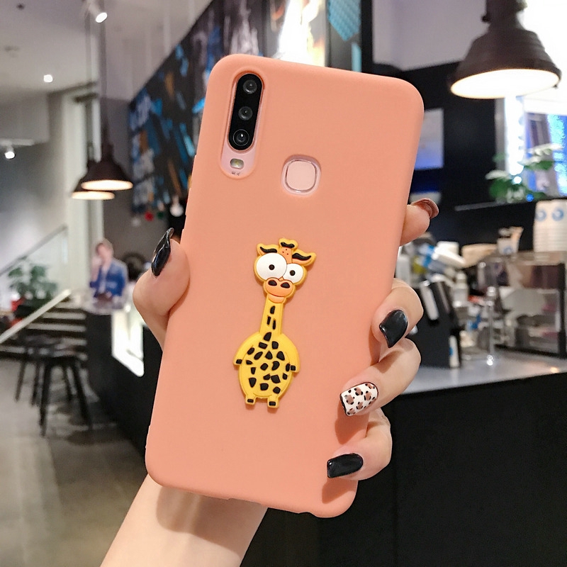 Ốp điện thoại TPU mềm hình động vật dễ thương cho Samsung S20 Ultra S10 S10e S8 S9 Plus Note 8 9 10+ | BigBuy360 - bigbuy360.vn