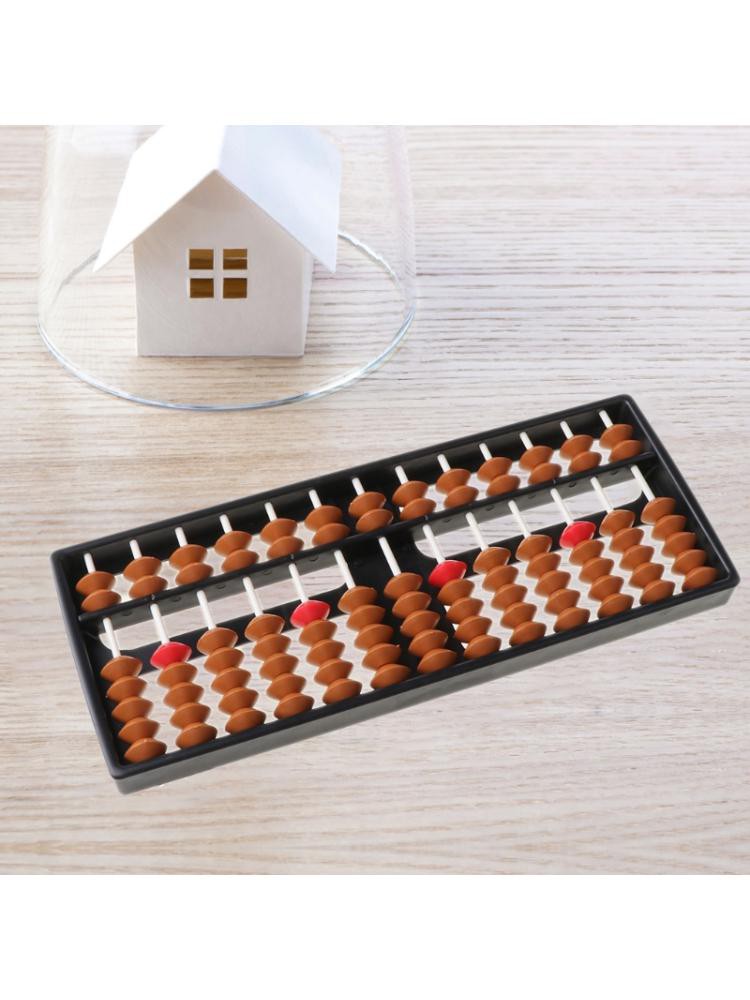 Bàn Tính Gẩy Bằng Nhựa 13 Chữ Số Cho Bé