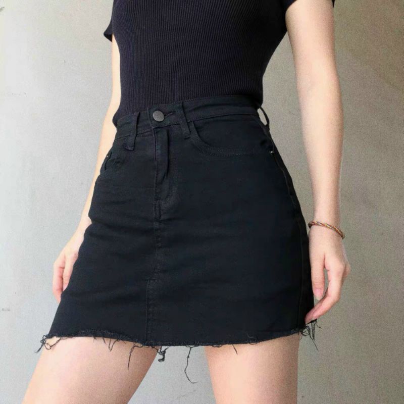 CHÂN VÁY KAKI NỮ CÓ TÚI PHỐI TUA RUA CỰC CHẤT #UTBUANG