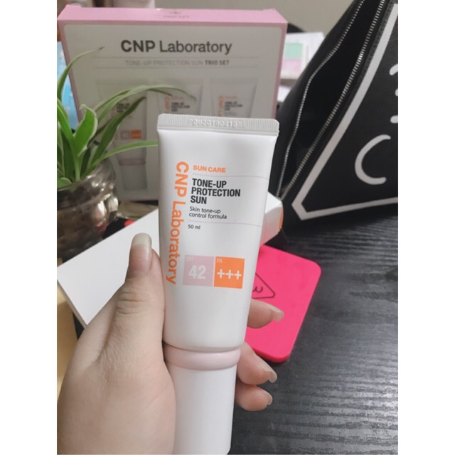 [ Sẵn fullbox duty Hàn ]Kem chống nắng CNP Laboratory Tone-Up Protection Sun SPF42/PA+++