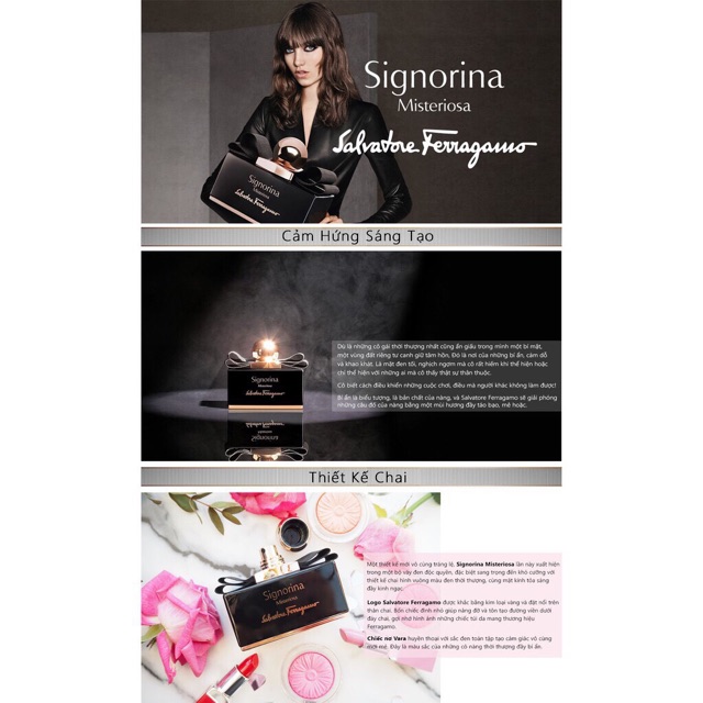 Nước hoa Salvatore Ferragamo Signorina Misteroisa EDP sp. 50ml FGM41112