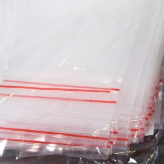 1kg Túi zip chỉ đỏ