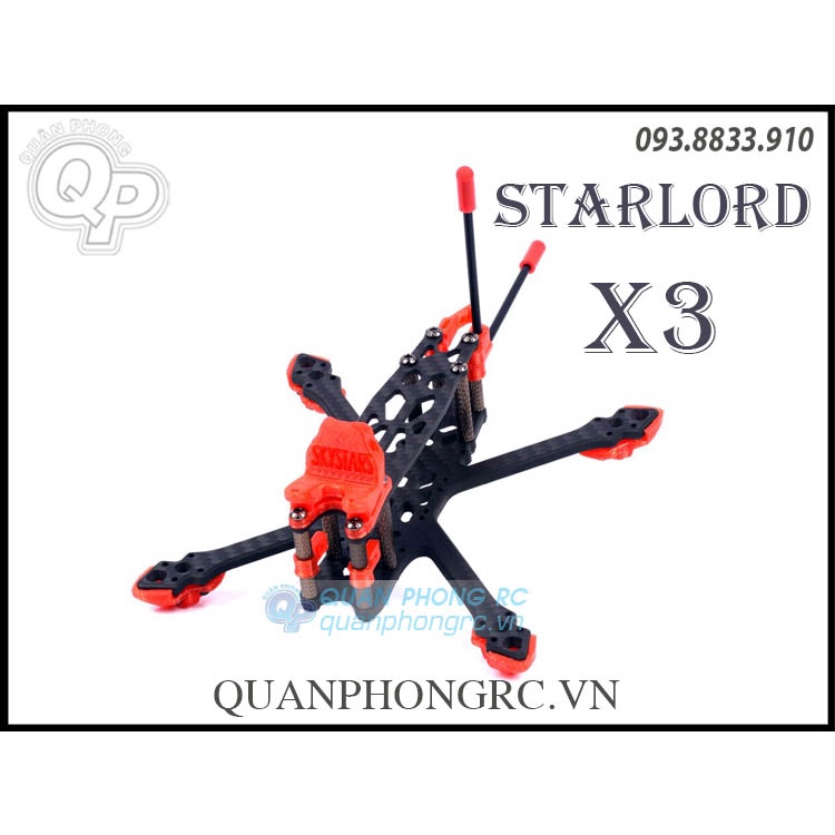 Vỏ Kit 3 Inch Skystars StarLord X3