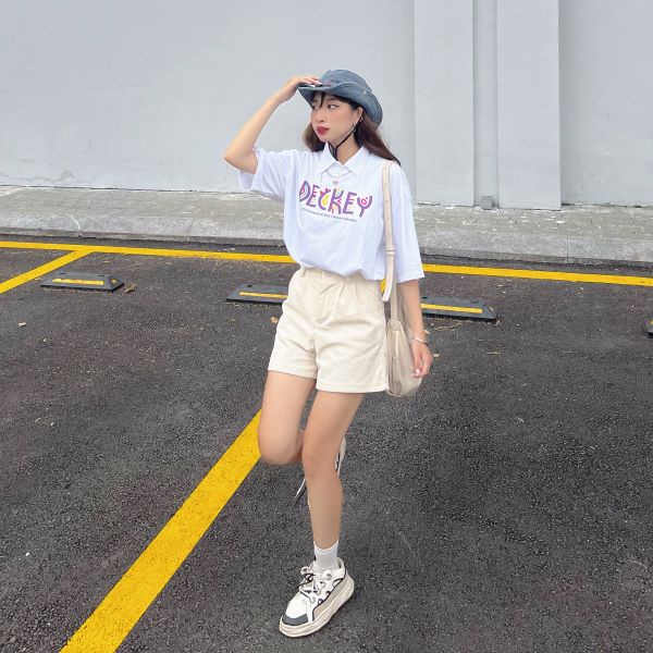 Áo Thun Cotton Unisex Nam Nữ Form Rộng Local Brand DECKEY SUN