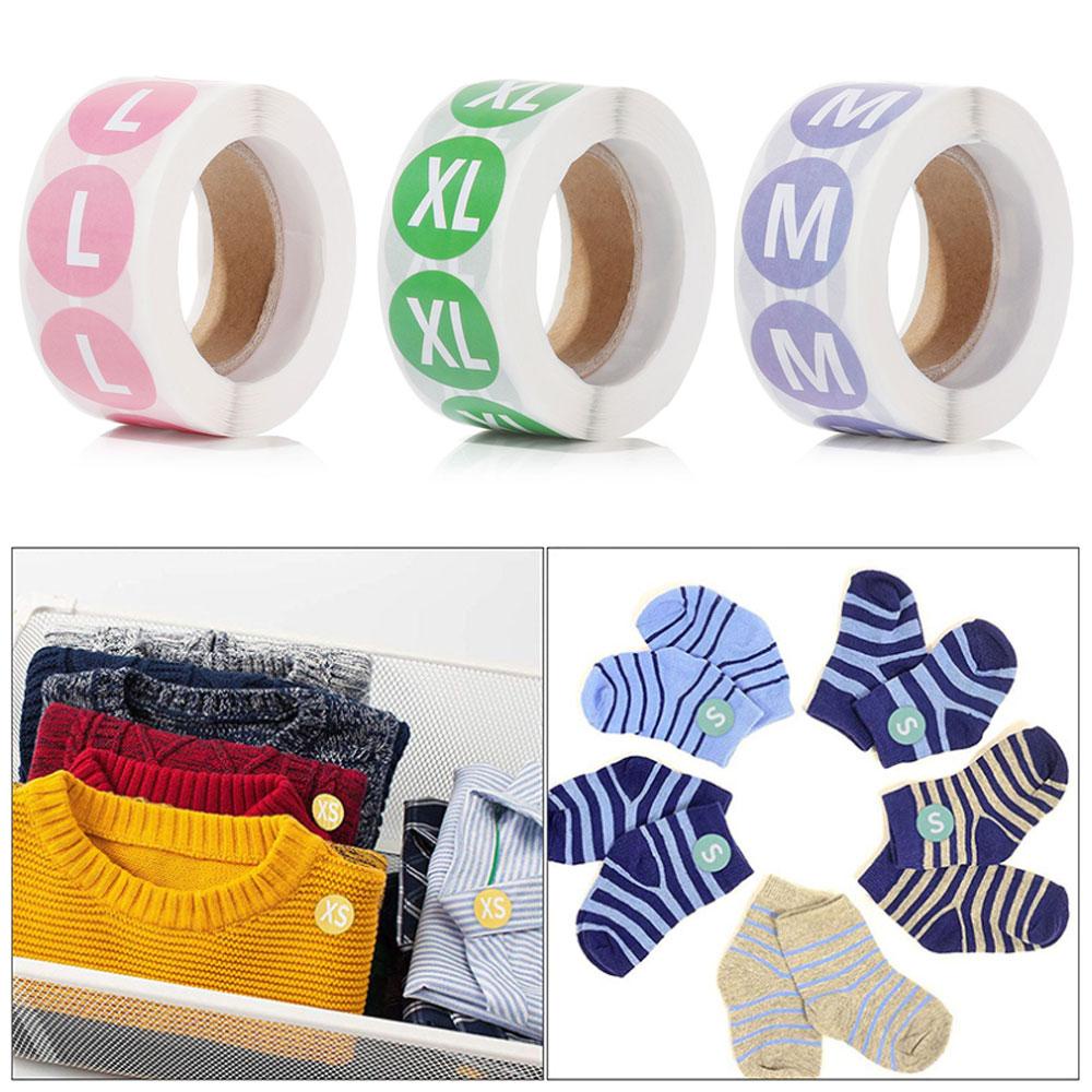 JUNE Cuộn 500 Miếng Dán Số Lên Quần Áo