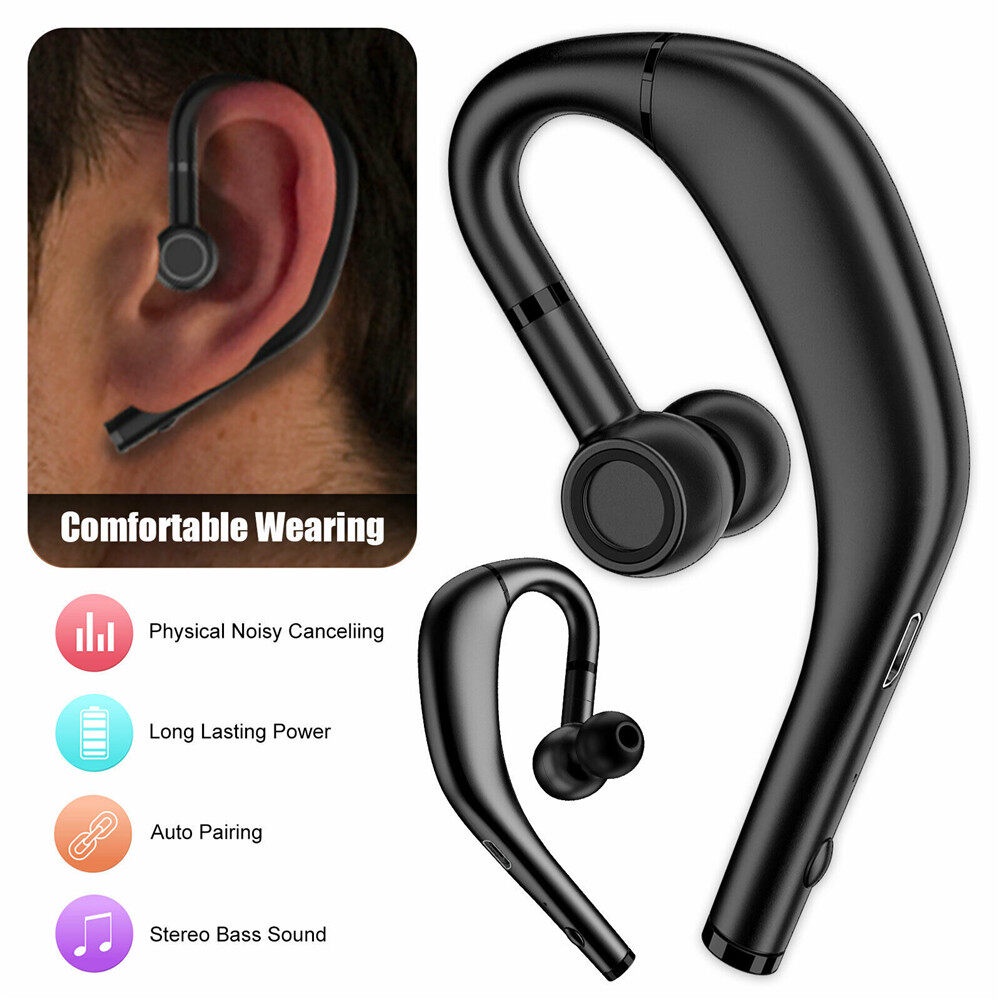 Tai Nghe Nhét Tai Y10 Kết Nối Bluetooth 5.0 Chống Ồn Có Micro Cho Điện Thoại