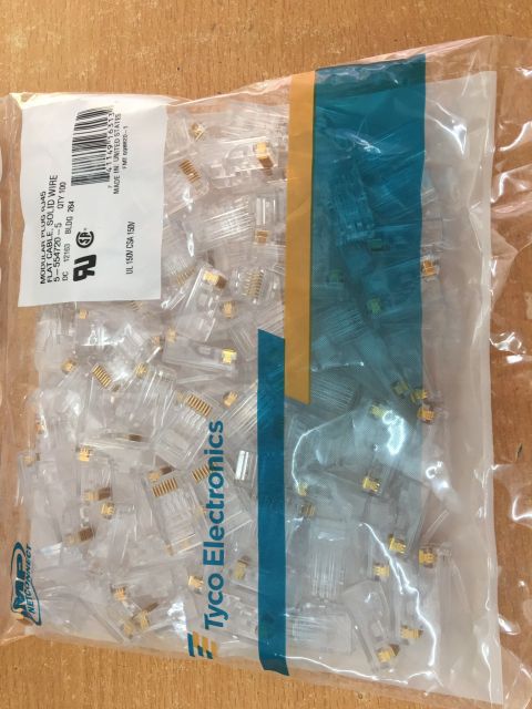 Hạt mạng AMP Commscope RJ45 cat6 Loại Sịn