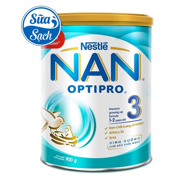 [GIÁ TỐT] Sữa Bột Nan Optipro 3 900g (mẫu mới)