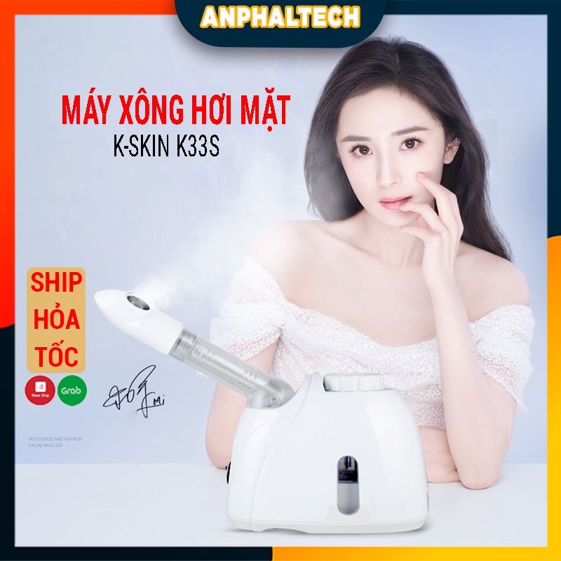 Máy Xông Hơi Mặt Mũi Họng Thảo Dược, Tinh Dầu Mini Tại Nhà KSKIN K33S