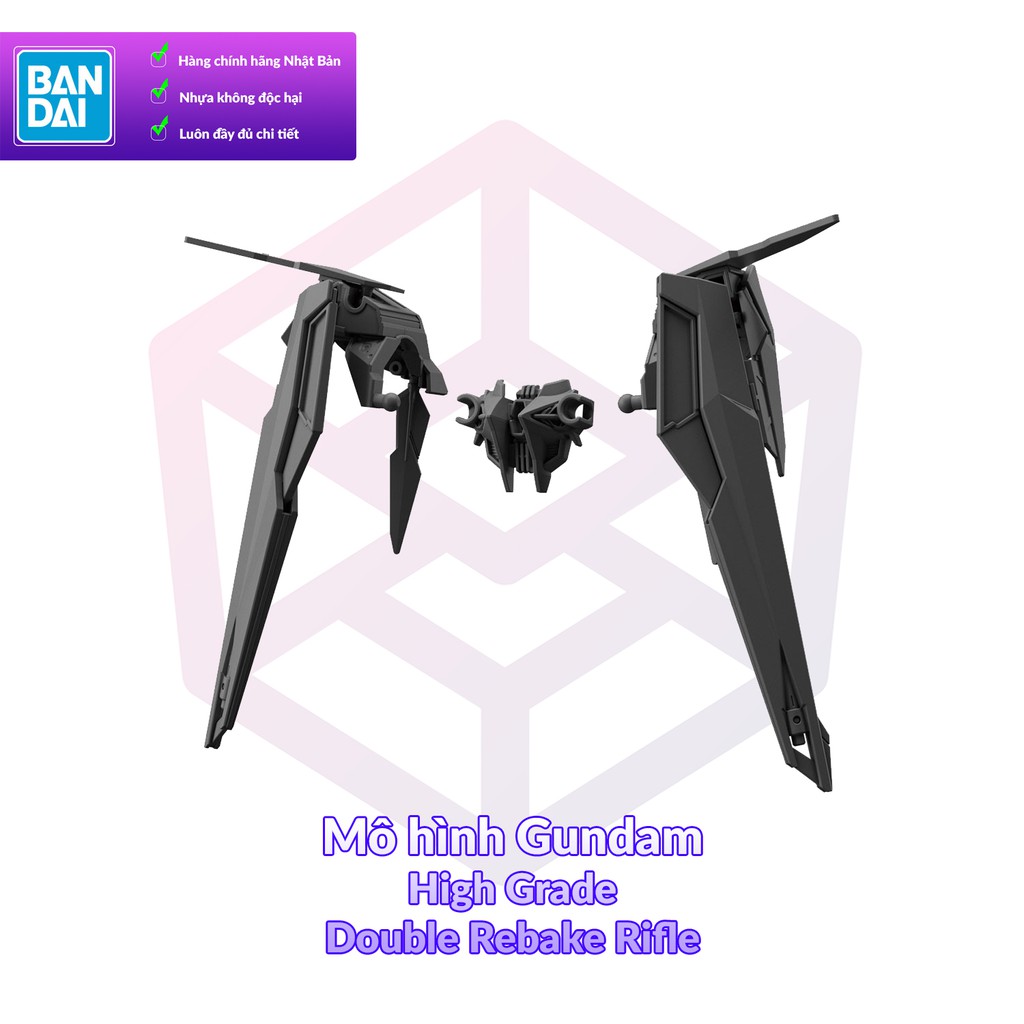 Mô Hình Gundam Bandai HG BDR Double Rebake Rifle [GDB] [BHG]