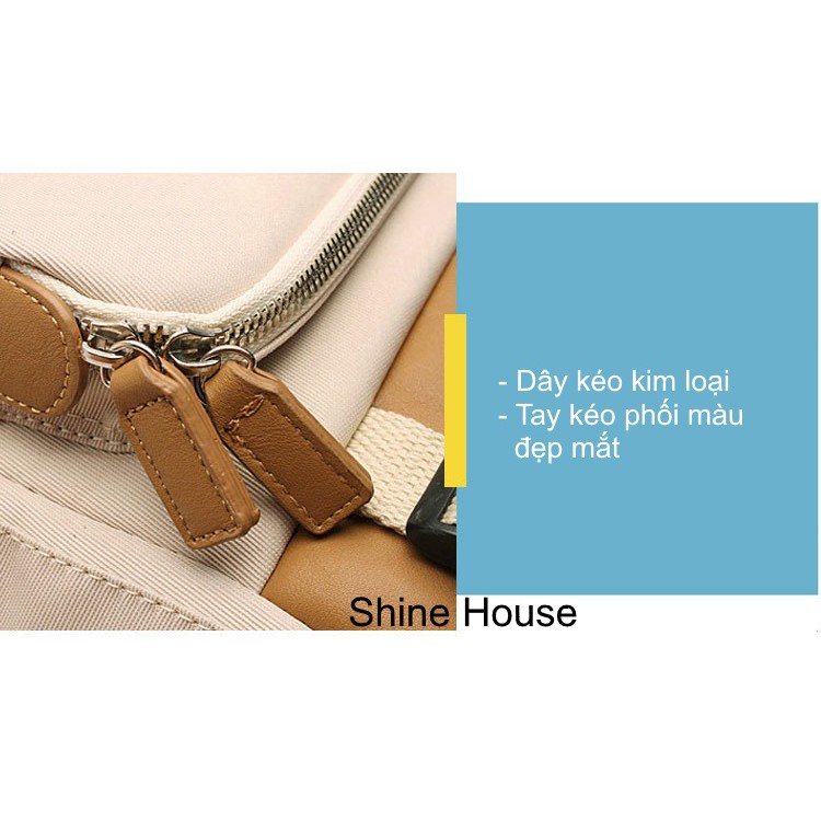 [CỰC PHẨM] Balo Laptop Thời Trang Nam Phong Cách Hàn Quốc - Shine House