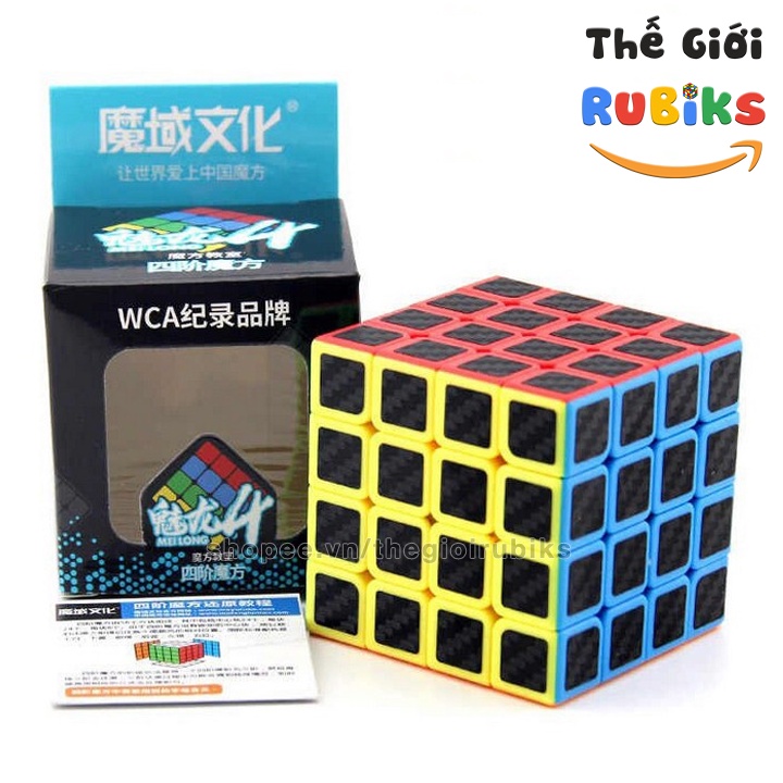 Bộ Sưu Tập Khối Rubik Carbon MoYu Meilong 2x2 3x3 4x4 5x5 Tam Giác 12 Mặt Skewb Square-1 SQ-1 Megaminx Pyranminx Cube