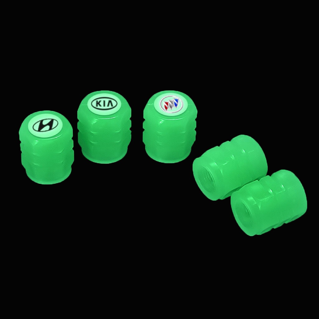 Bộ 4 Vỏ Bọc Van Bánh Xe Phát Sáng Trong Tối