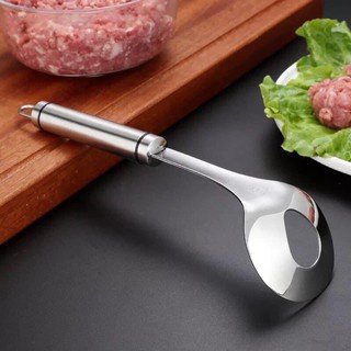 THÌA INOX NẶN THỊT VIÊN - DỤNG CỤ TẠO VIÊN THỊT  TIỆN LỢI HÀNG INOX 304