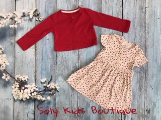 Set váy kèm áo khoác lửng Carter's