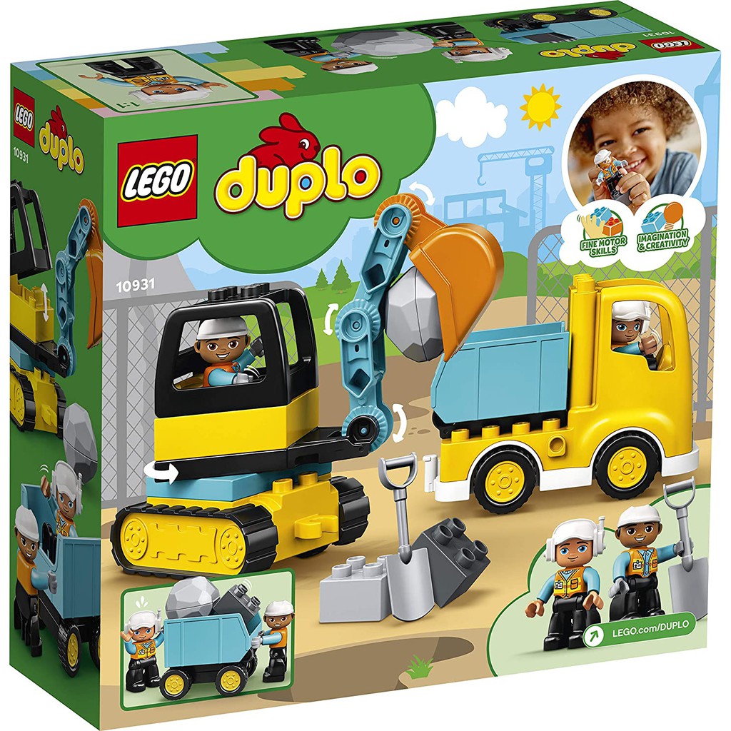 Đồ chơi LEGO DUPLO - Xe Tải & Xe Xúc Của Bé - Mã SP 10931