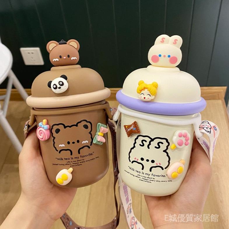 BÌNH GIỮ NHIỆT BẰNG THÉP KHÔNG GỈ HÌNH THÚ SIÊU DUNG TÍCH 350ML SIÊU CHẤT.aduong