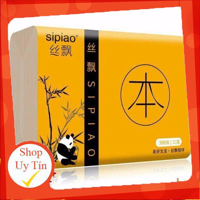giấy ăn sipiao gấu trúc thùng 30 gói