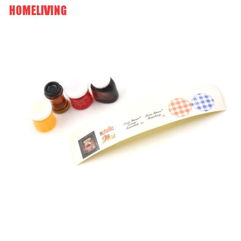 Set 4 Mô Hình Cốc Cà Phê / Thức Ăn 1: 12 Dùng Trang Trí Nhà Búp Bê DIY