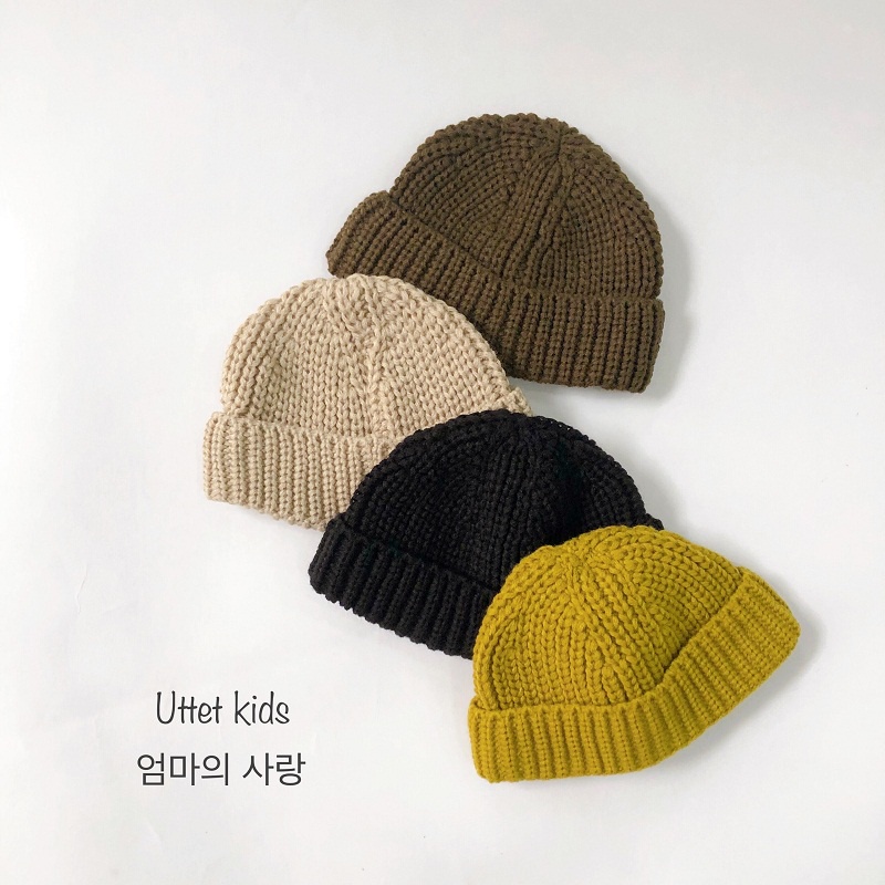 Mũ len beanie hàn quốc dành cho bé gái và bé trai từ gần 2 tuổi đến 4 tuổi