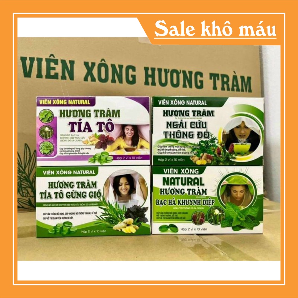 [FREESHIP] Viên sông Hương Tràm hộp 20 viên