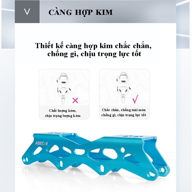 [SIÊU PHẨM] Giày Trượt Patin Trẻ Em Cougar MZS 313 có 8 bánh phát sáng + boot tháo rời+ có thể điều chỉnh size