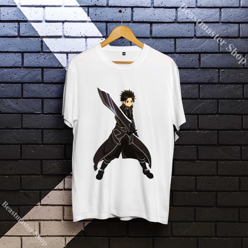[DISCOUNT]💚 Áo Unisex Kirito - Áo Unisex Sword Art Online - Kirito T-Shirt cá tính - SAO-002